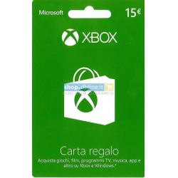 MICROSOFT Carta regalo Xbox Live ricarica 15 